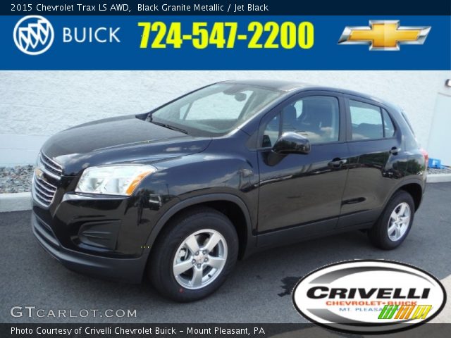 2015 Chevrolet Trax LS AWD in Black Granite Metallic