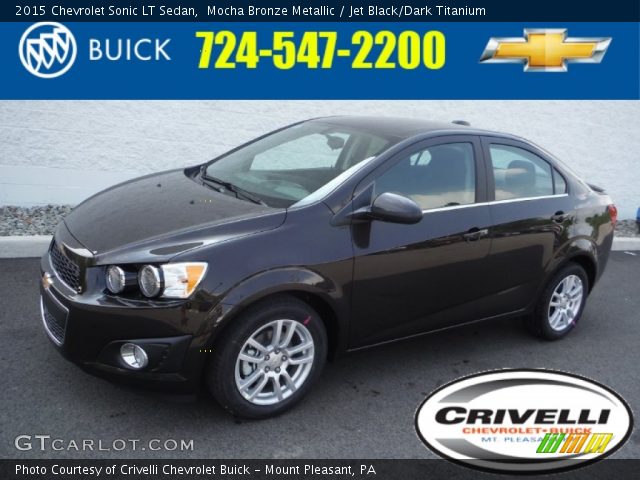 2015 Chevrolet Sonic LT Sedan in Mocha Bronze Metallic