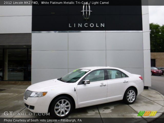 2012 Lincoln MKZ FWD in White Platinum Metallic Tri-Coat