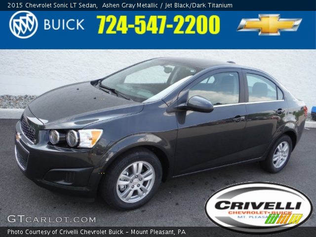 2015 Chevrolet Sonic LT Sedan in Ashen Gray Metallic