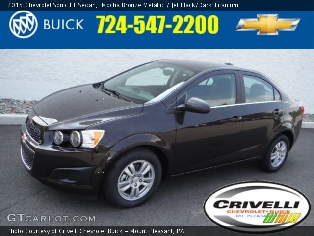 2015 Chevrolet Sonic LT Sedan in Mocha Bronze Metallic
