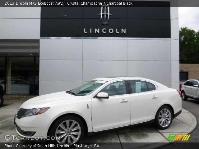 2013 Lincoln MKS EcoBoost AWD in Crystal Champagne