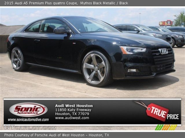 2015 Audi A5 Premium Plus quattro Coupe in Mythos Black Metallic