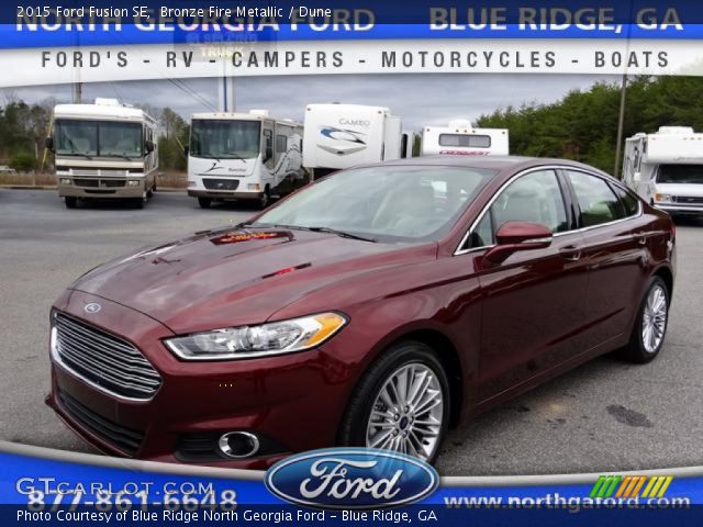 2015 Ford Fusion SE in Bronze Fire Metallic