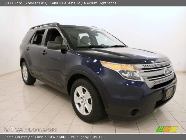 2011 Ford Explorer FWD in Kona Blue Metallic