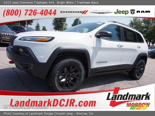 2015 Jeep Cherokee Trailhawk 4x4 in Bright White