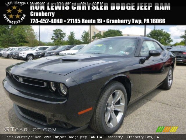 2015 Dodge Challenger SXT in Pitch Black