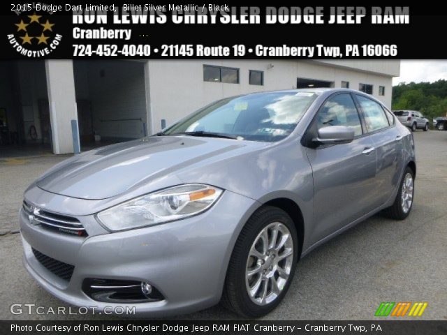 2015 Dodge Dart Limited in Billet Silver Metallic