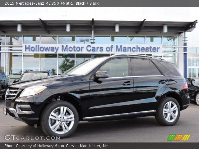 2015 Mercedes-Benz ML 350 4Matic in Black