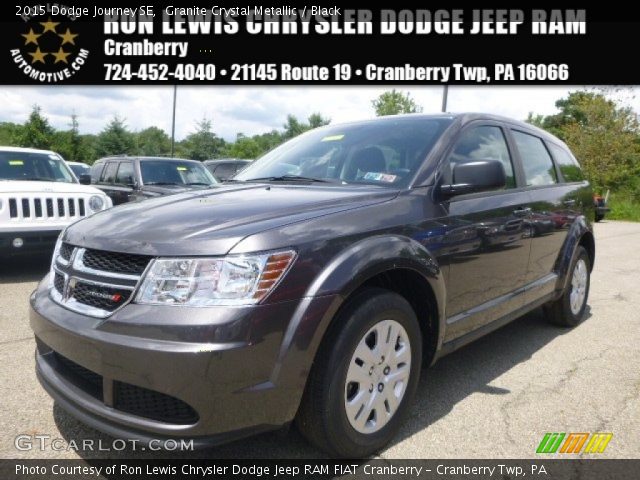 2015 Dodge Journey SE in Granite Crystal Metallic