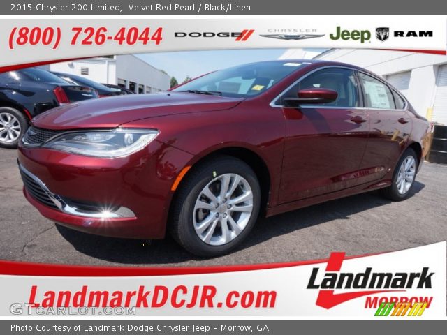 2015 Chrysler 200 Limited in Velvet Red Pearl