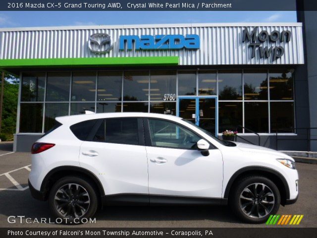 2016 Mazda CX-5 Grand Touring AWD in Crystal White Pearl Mica