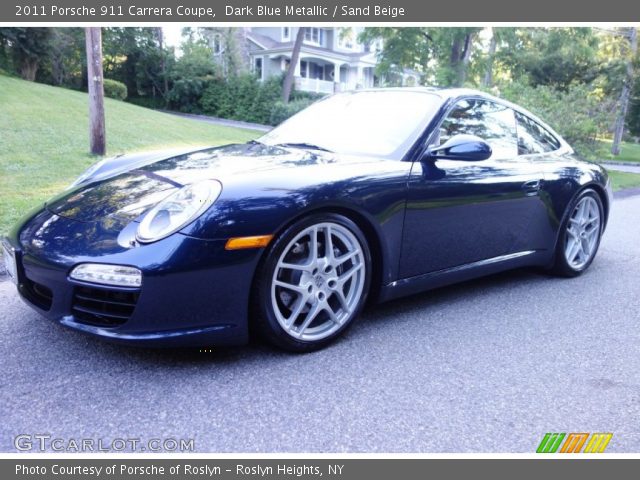 2011 Porsche 911 Carrera Coupe in Dark Blue Metallic