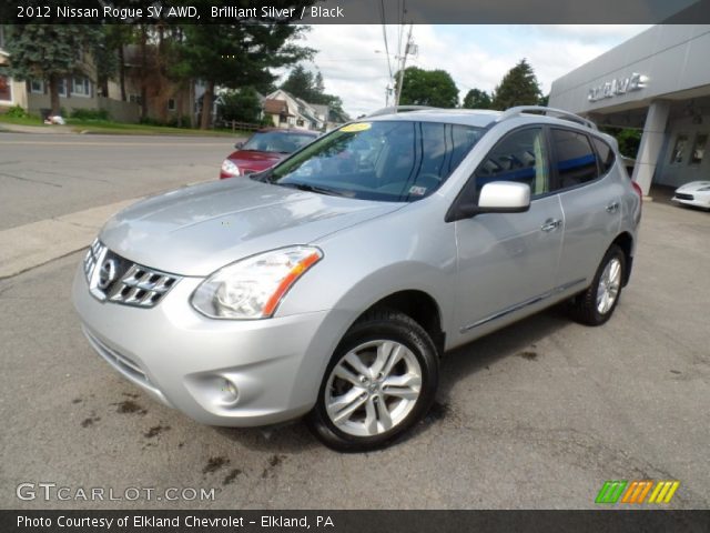 2012 Nissan Rogue SV AWD in Brilliant Silver