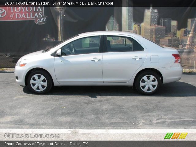 2007 Toyota Yaris Sedan in Silver Streak Mica