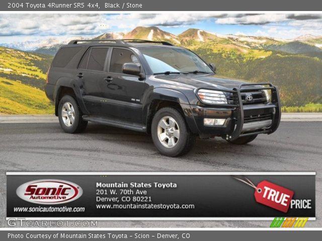 2004 Toyota 4Runner SR5 4x4 in Black