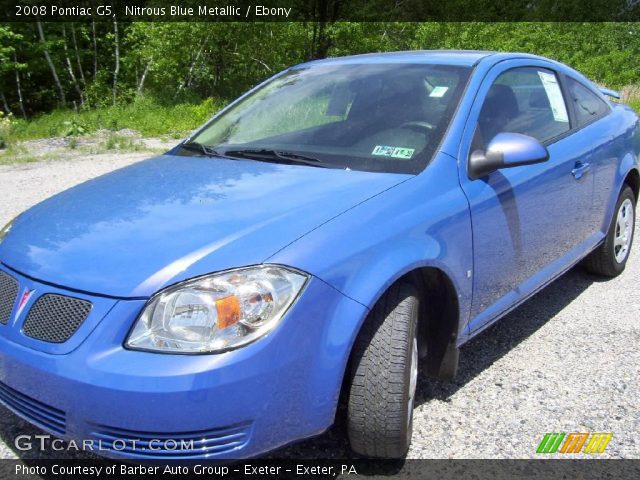 2008 Pontiac G5  in Nitrous Blue Metallic