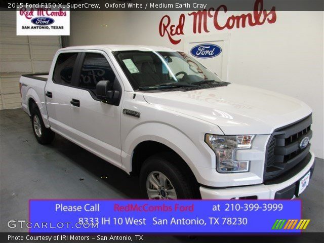 2015 Ford F150 XL SuperCrew in Oxford White