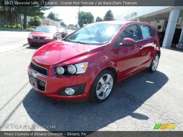 2012 Chevrolet Sonic LTZ Hatch in Crystal Red Tintcoat