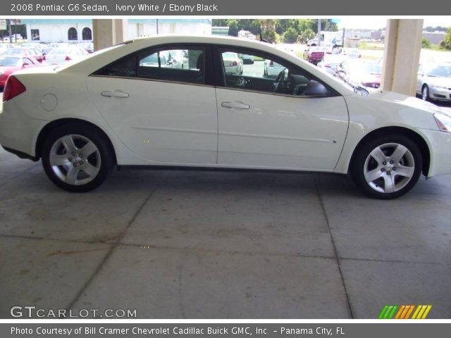 2008 Pontiac G6 Sedan in Ivory White