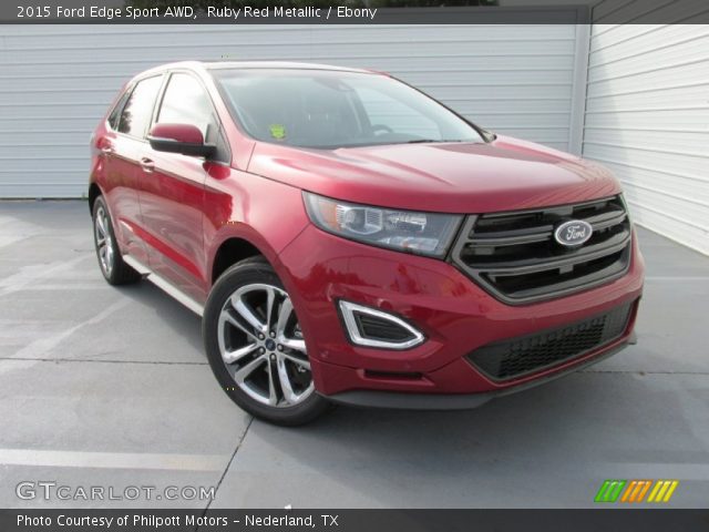2015 Ford Edge Sport AWD in Ruby Red Metallic