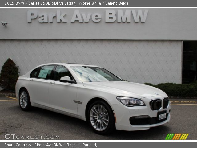 2015 BMW 7 Series 750Li xDrive Sedan in Alpine White