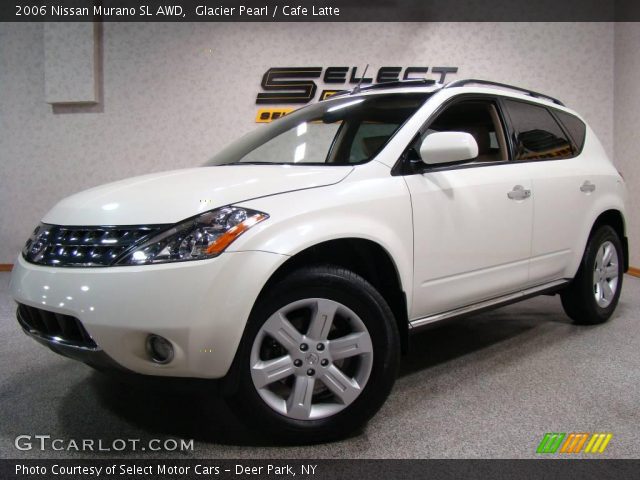 2006 Nissan Murano SL AWD in Glacier Pearl