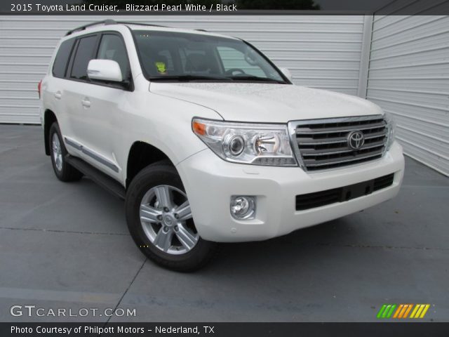 2015 Toyota Land Cruiser  in Blizzard Pearl White