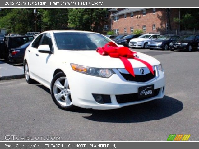 2009 Acura TSX Sedan in Premium White Pearl