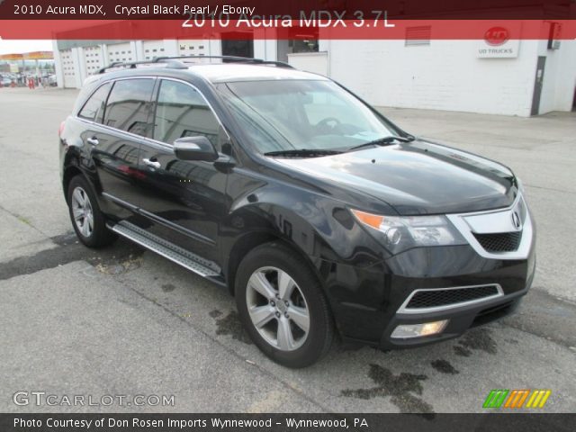 2010 Acura MDX  in Crystal Black Pearl