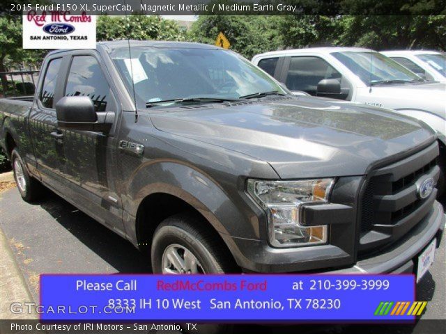 2015 Ford F150 XL SuperCab in Magnetic Metallic