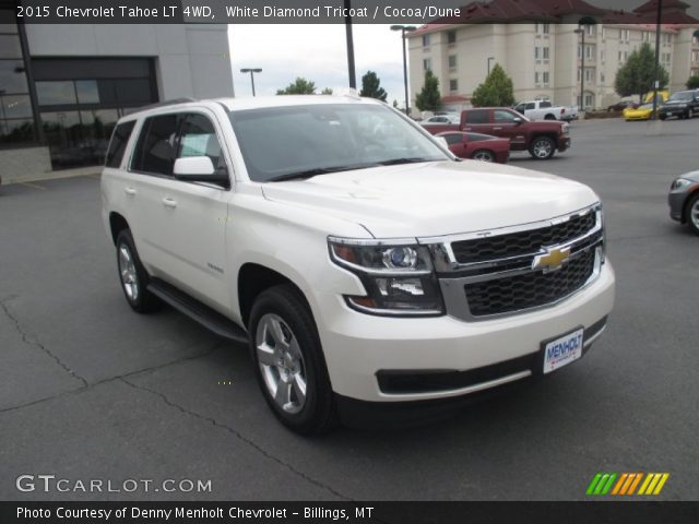 2015 Chevrolet Tahoe LT 4WD in White Diamond Tricoat