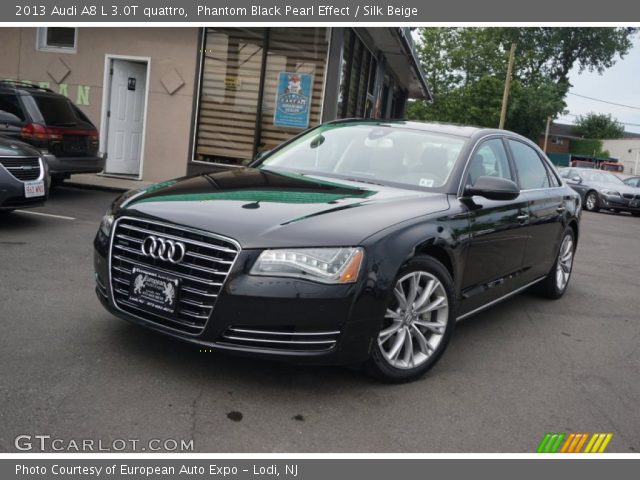 2013 Audi A8 L 3.0T quattro in Phantom Black Pearl Effect