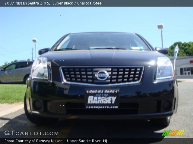 2007 Nissan Sentra 2.0 S in Super Black