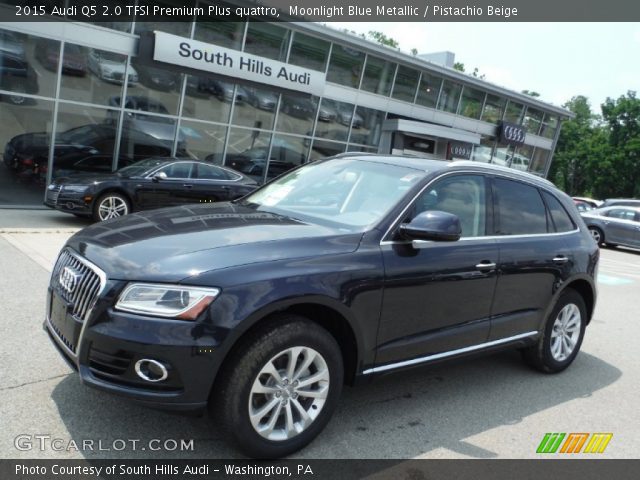 2015 Audi Q5 2.0 TFSI Premium Plus quattro in Moonlight Blue Metallic