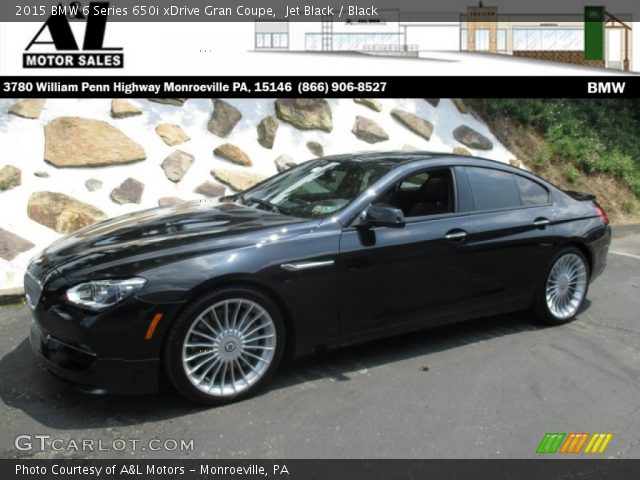 2015 BMW 6 Series 650i xDrive Gran Coupe in Jet Black