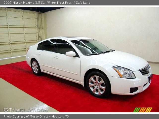2007 Nissan Maxima 3.5 SL in Winter Frost Pearl