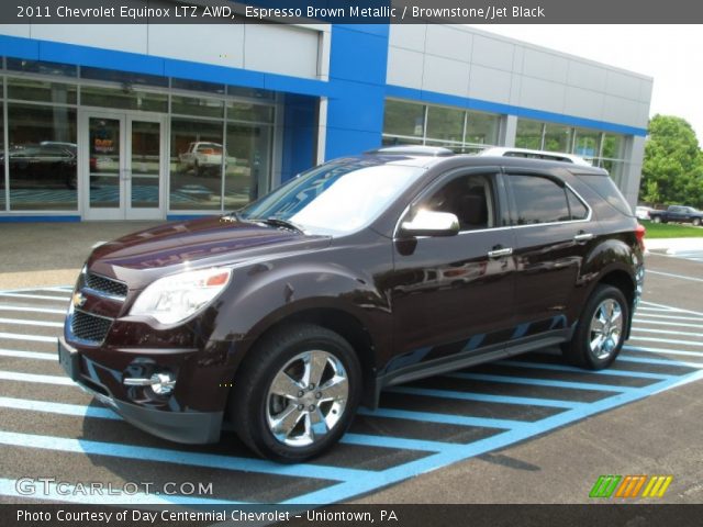 2011 Chevrolet Equinox LTZ AWD in Espresso Brown Metallic