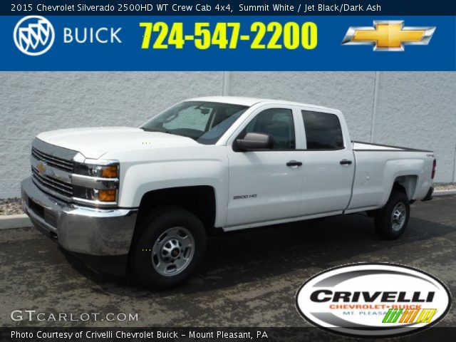 2015 Chevrolet Silverado 2500HD WT Crew Cab 4x4 in Summit White