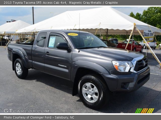 2013 Toyota Tacoma SR5 Access Cab 4x4 in Magnetic Gray Metallic