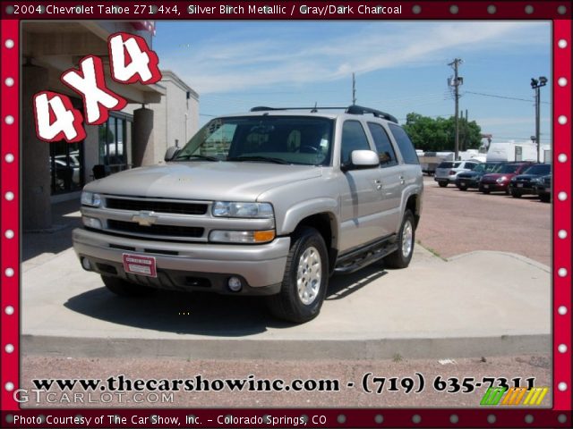 2004 Chevrolet Tahoe Z71 4x4 in Silver Birch Metallic