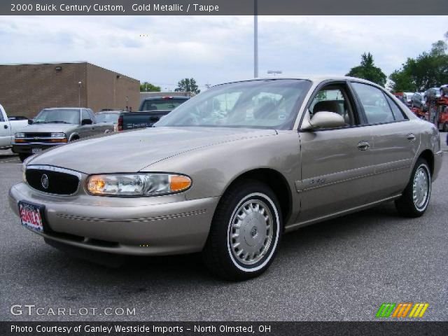2000 Buick Century Custom in Gold Metallic