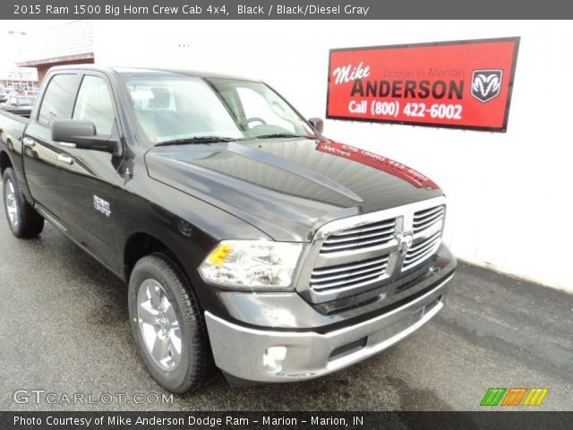 2015 Ram 1500 Big Horn Crew Cab 4x4 in Black