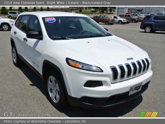 2014 Jeep Cherokee Sport in Bright White