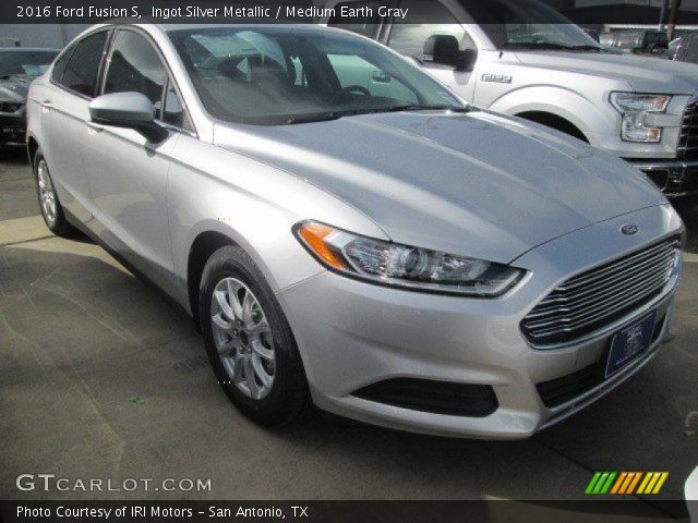 2016 Ford Fusion S in Ingot Silver Metallic