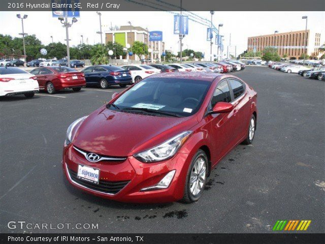 2016 Hyundai Elantra SE in Red