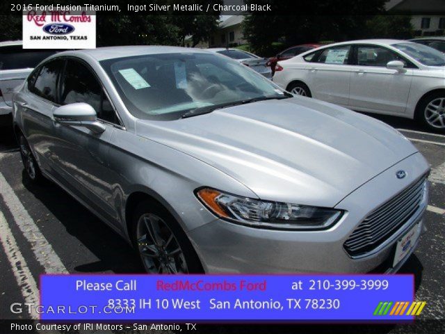 2016 Ford Fusion Titanium in Ingot Silver Metallic