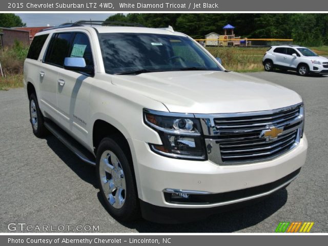 2015 Chevrolet Suburban LTZ 4WD in White Diamond Tricoat