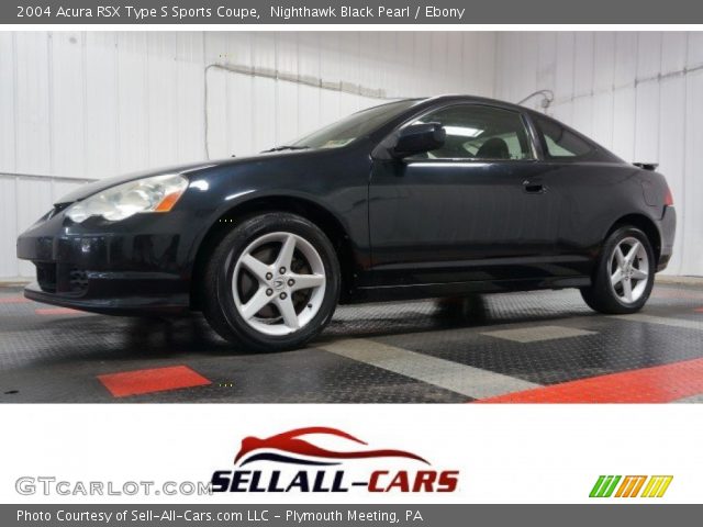 2004 Acura RSX Type S Sports Coupe in Nighthawk Black Pearl