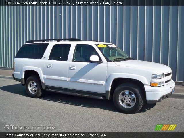 2004 Chevrolet Suburban 1500 Z71 4x4 in Summit White